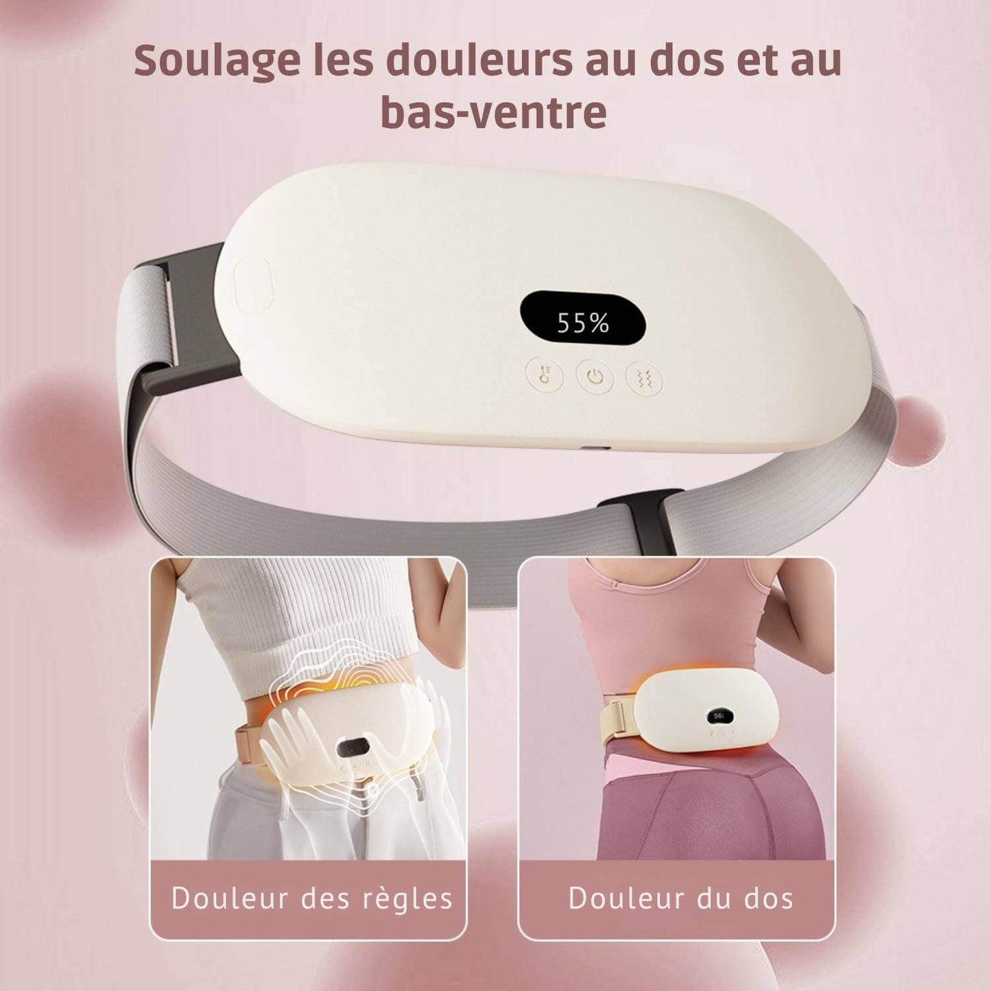 Ceinture Chauffante Mesandro™- Combat les douleurs menstruelles